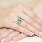 Inel Aur 14k cu Topaz 3.00 ct - Imagine 4