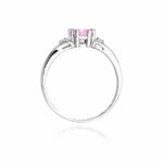 Inel Aur 14K cu Topaz Roz 0.70 ct - Imagine 6
