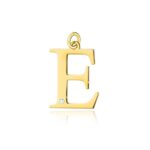 Pandantiv aur 14 K cu diamant 0.005 ct litera E 17x15 mm