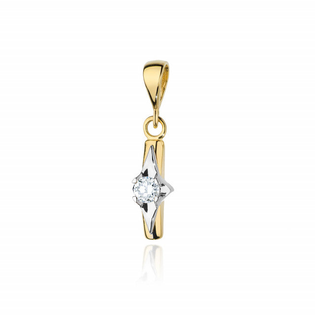 pandantiv-aur-14-k-cu-diamant-0-10-ct_6906366.jpg Pandantiv Aur 14 K cu Diamant 0.20 ct - Imagine 1