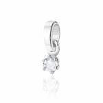 Pandantiv Aur 14K cu Diamant 0.04 ct - Imagine 2