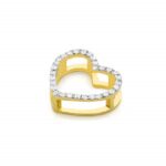 Pandantiv  Aur 14K cu Diamante 0.15 ct - Imagine 2