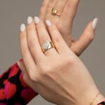 Inel Aur 14K cu Diamant 0.26 ct - Imagine 7